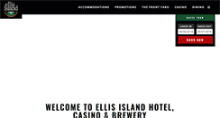 Desktop Screenshot of ellisislandcasino.com